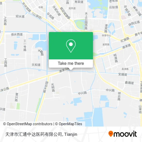 天津市汇通中达医药有限公司 map