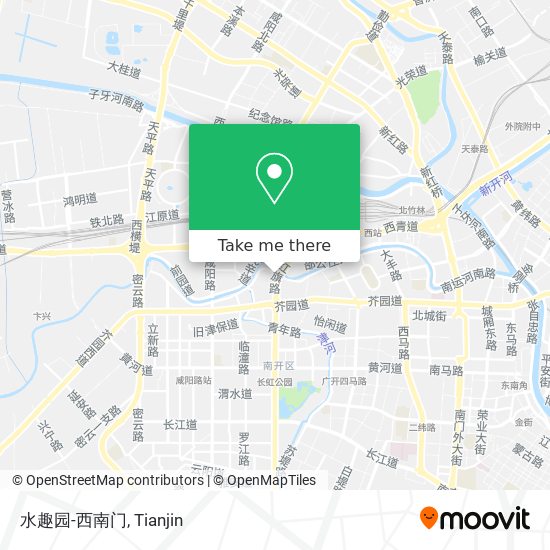 水趣园-西南门 map