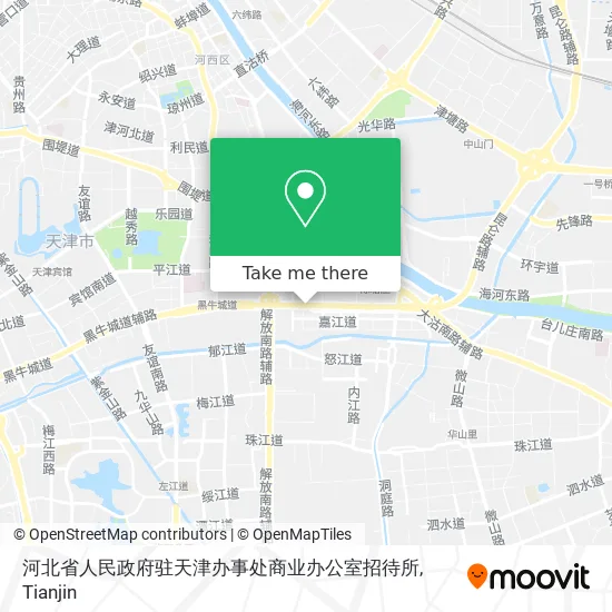 河北省人民政府驻天津办事处商业办公室招待所 map