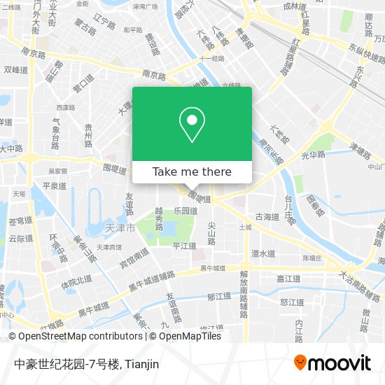 中豪世纪花园-7号楼 map