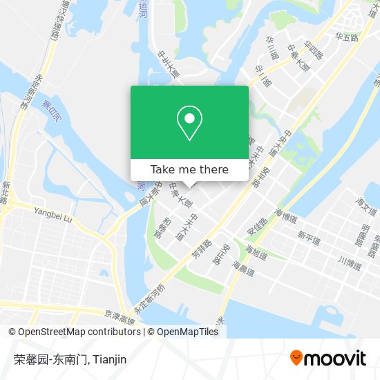 荣馨园-东南门 map