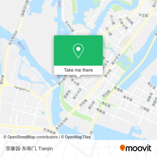 荣馨园-东南门 map