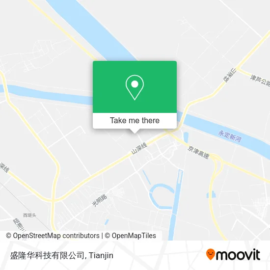 盛隆华科技有限公司 map