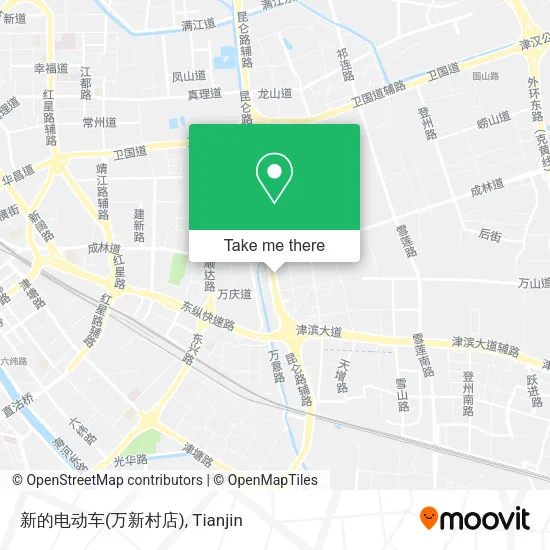 新的电动车(万新村店) map