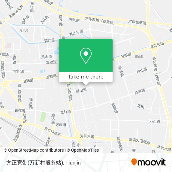 方正宽带(万新村服务站) map