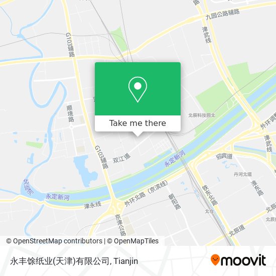 永丰馀纸业(天津)有限公司 map