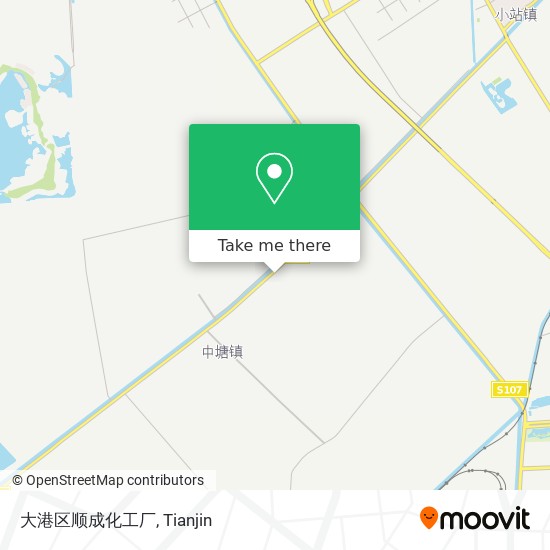 大港区顺成化工厂 map
