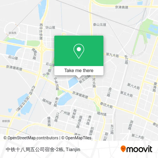 中铁十八局五公司宿舍-2栋 map