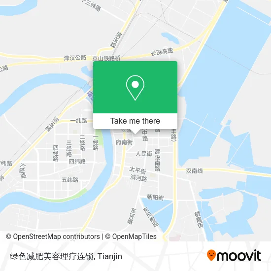 绿色减肥美容理疗连锁 map