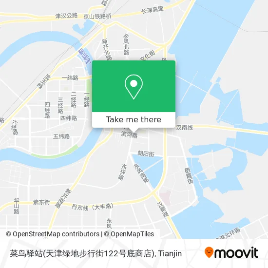 菜鸟驿站(天津绿地步行街122号底商店) map