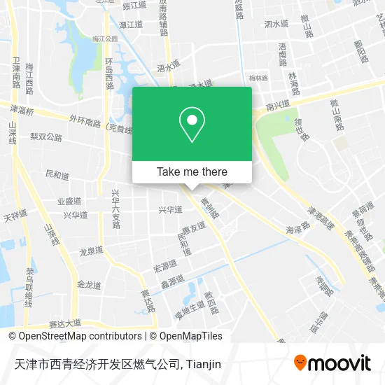 天津市西青经济开发区燃气公司 map