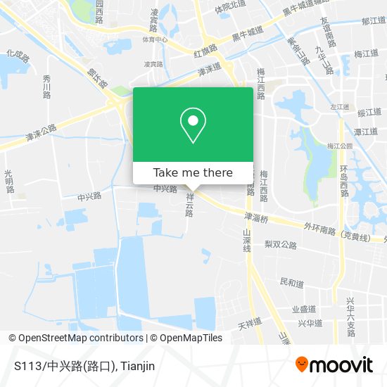 S113/中兴路(路口) map