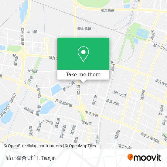 贻正嘉合-北门 map