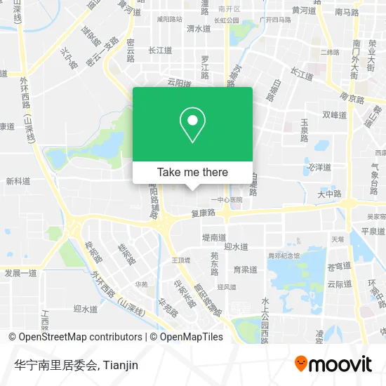 华宁南里居委会 map