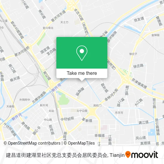 建昌道街建湖里社区党总支委员会居民委员会 map