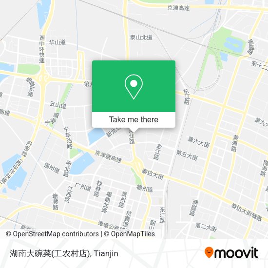 湖南大碗菜(工农村店) map