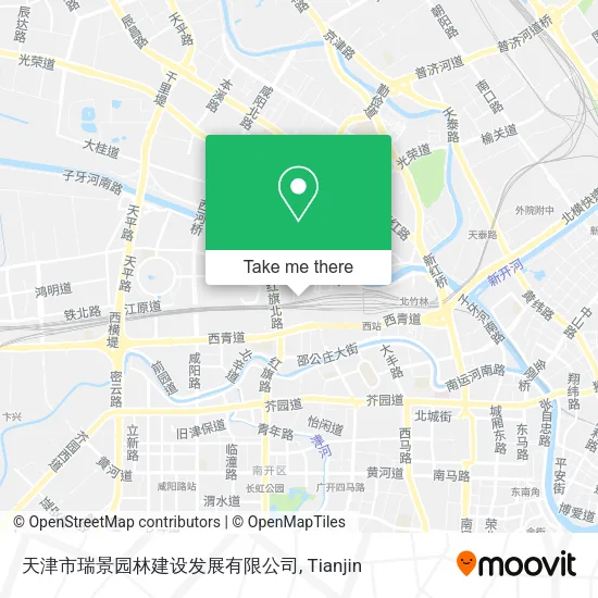 天津市瑞景园林建设发展有限公司 map