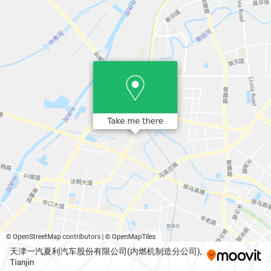 天津一汽夏利汽车股份有限公司(内燃机制造分公司) map