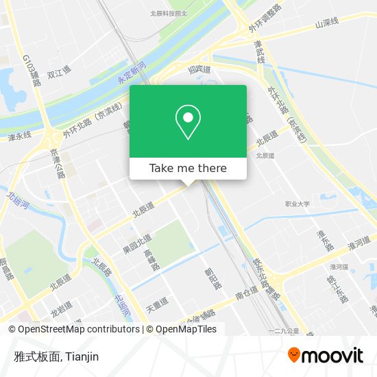 雅式板面 map