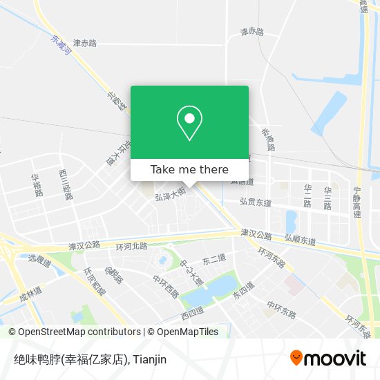 绝味鸭脖(幸福亿家店) map