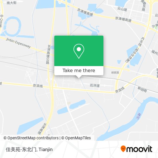 佳美苑-东北门 map