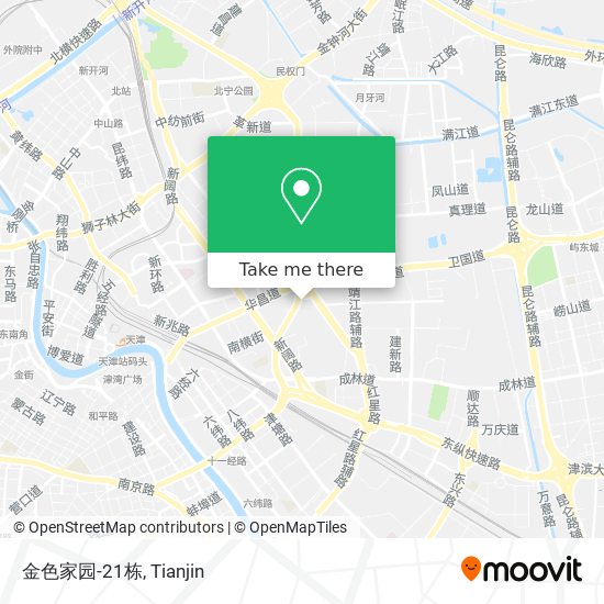 金色家园-21栋 map