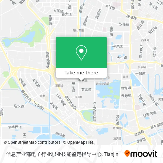 信息产业部电子行业职业技能鉴定指导中心 map