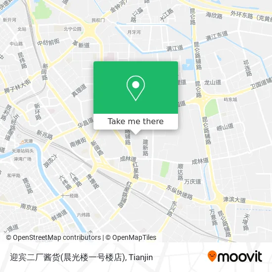 迎宾二厂酱货(晨光楼一号楼店) map
