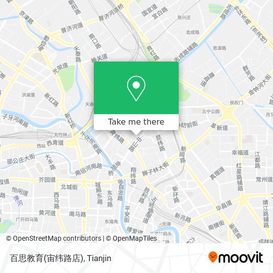 百思教育(宙纬路店) map