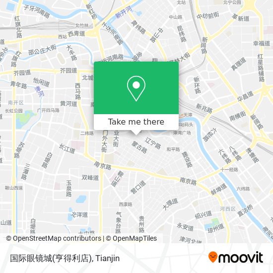 国际眼镜城(亨得利店) map