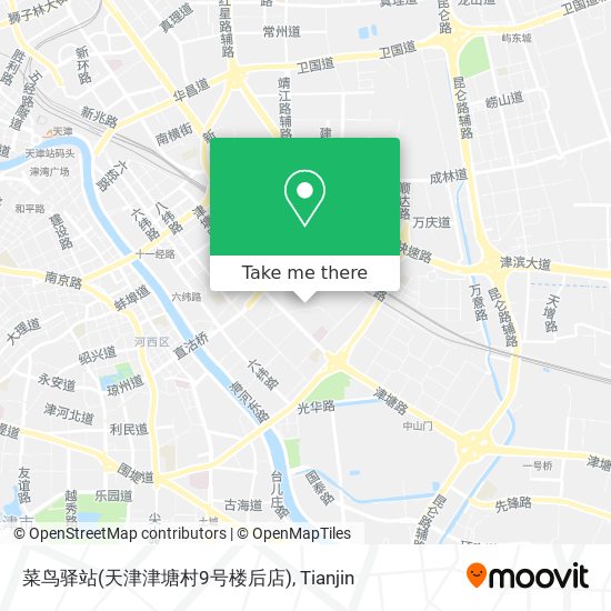 菜鸟驿站(天津津塘村9号楼后店) map