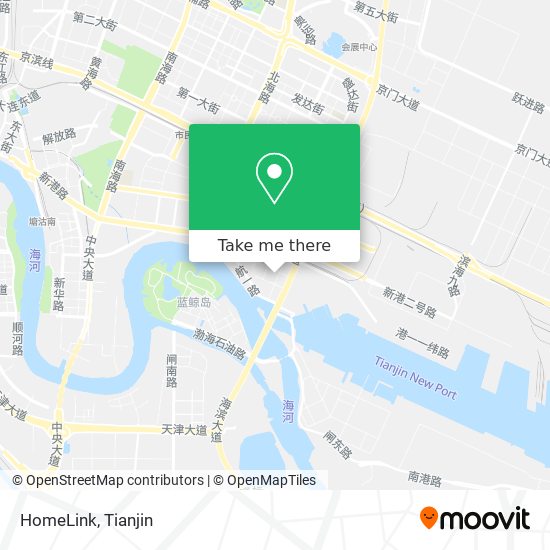 HomeLink map