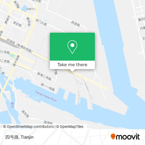 四号路 map