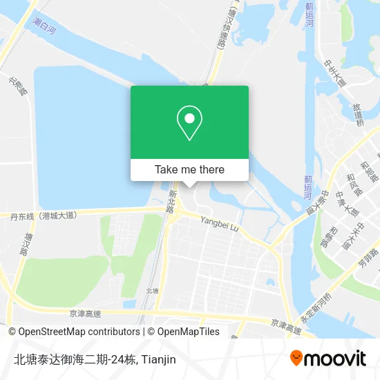 北塘泰达御海二期-24栋 map