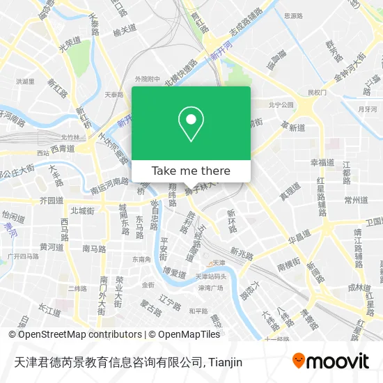 天津君德芮景教育信息咨询有限公司 map