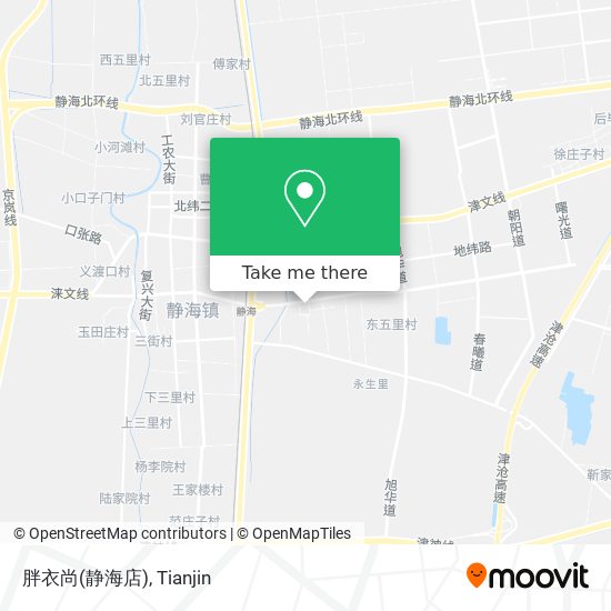 胖衣尚(静海店) map
