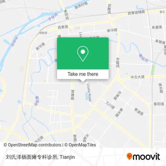 刘氏泽杨面瘫专科诊所 map