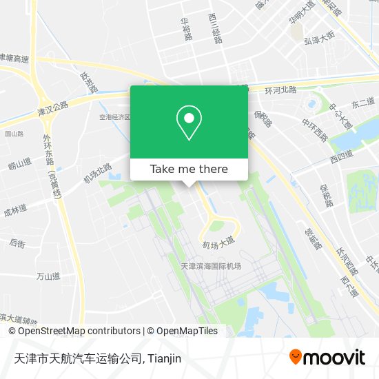 天津市天航汽车运输公司 map