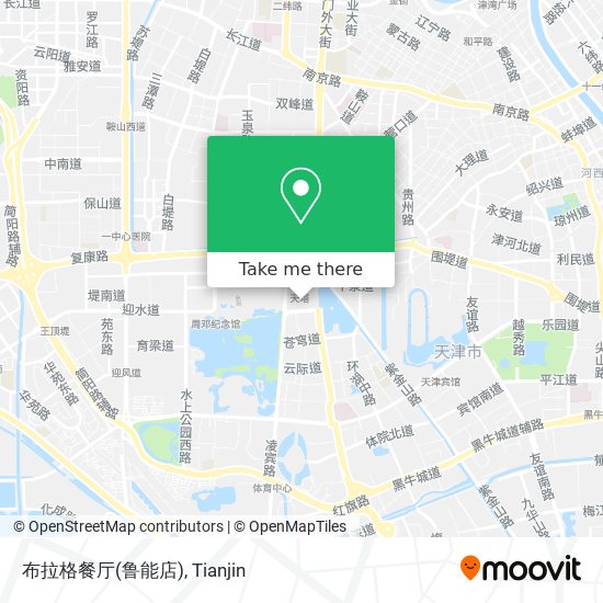 布拉格餐厅(鲁能店) map