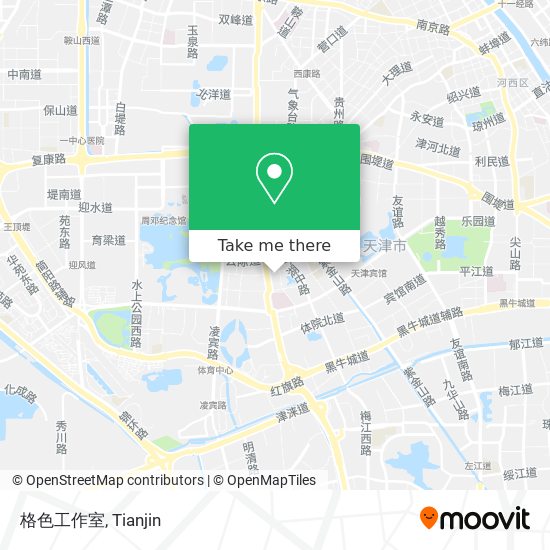 格色工作室 map