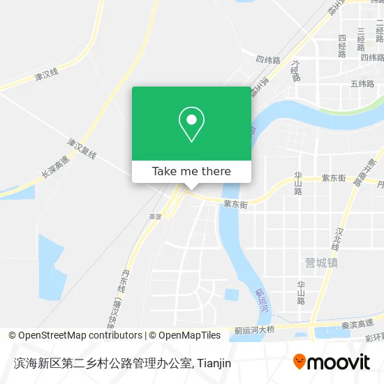 滨海新区第二乡村公路管理办公室 map
