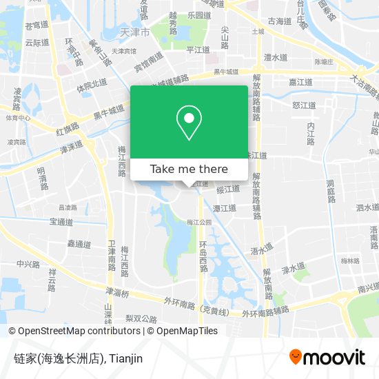 链家(海逸长洲店) map