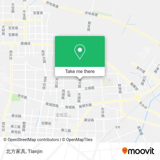 北方家具 map