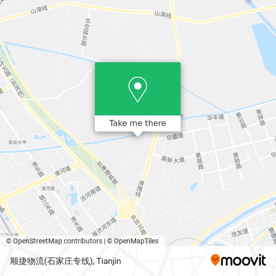 顺捷物流(石家庄专线) map