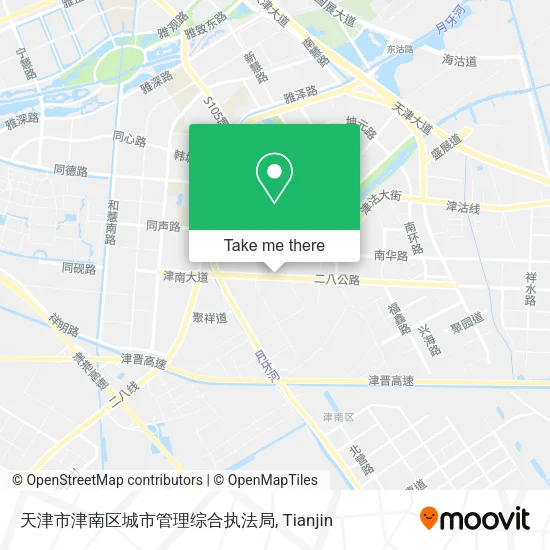 天津市津南区城市管理综合执法局 map
