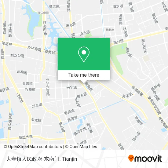 大寺镇人民政府-东南门 map