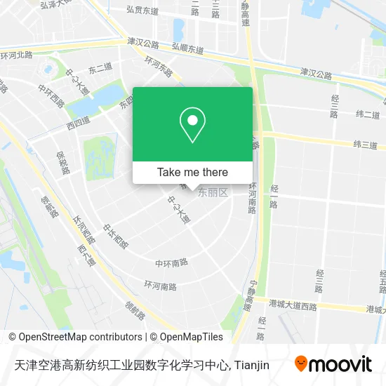 天津空港高新纺织工业园数字化学习中心 map
