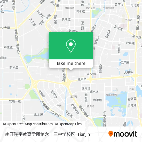 南开翔宇教育学团第六十三中学校区 map