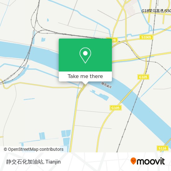 静交石化加油站 map