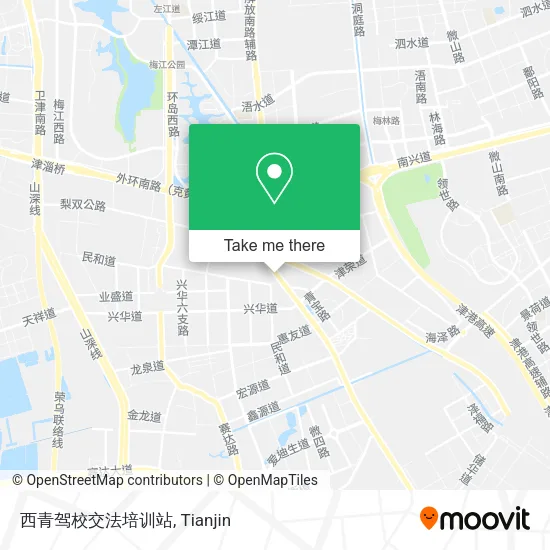 西青驾校交法培训站 map